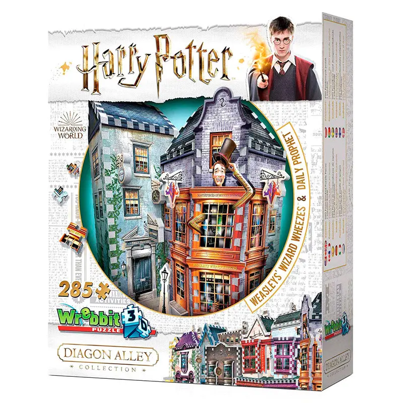 Harry Potter Weasley Wizards Wheezes &amp; Daily Prophet 3D puzzle termékfotó