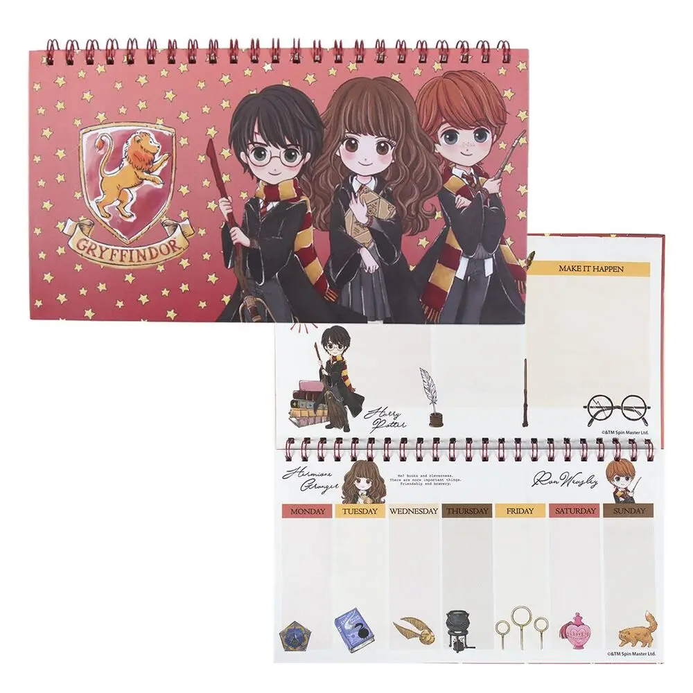 Harry Potter week planner heti tervező naptár termékfotó
