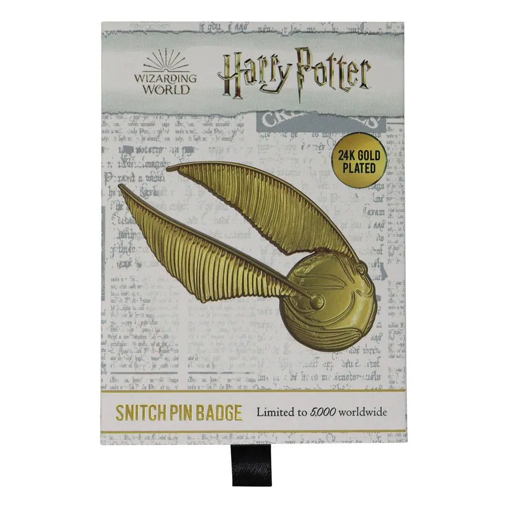 Harry Potter XL Oversized Snitch prémium kitűző (aranyozott) termékfotó