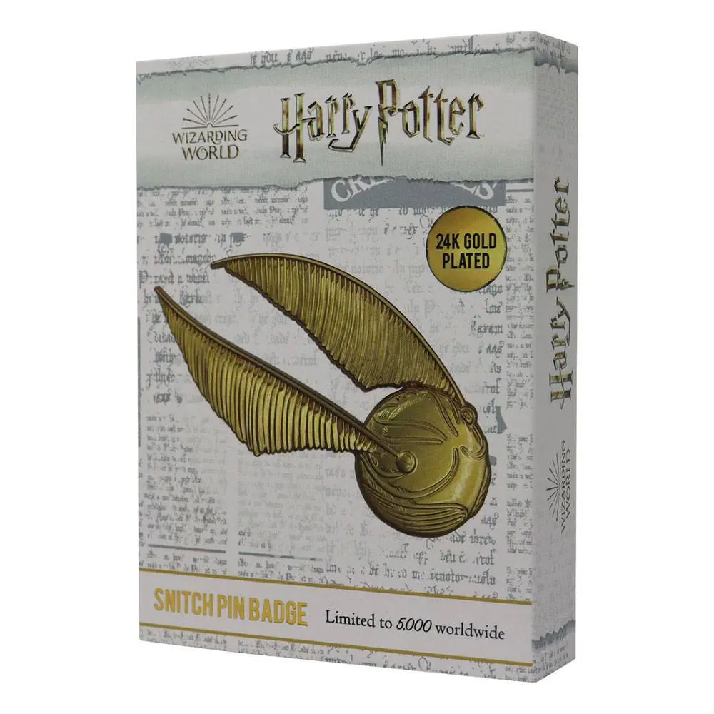 Harry Potter XL Oversized Snitch prémium kitűző (aranyozott) termékfotó