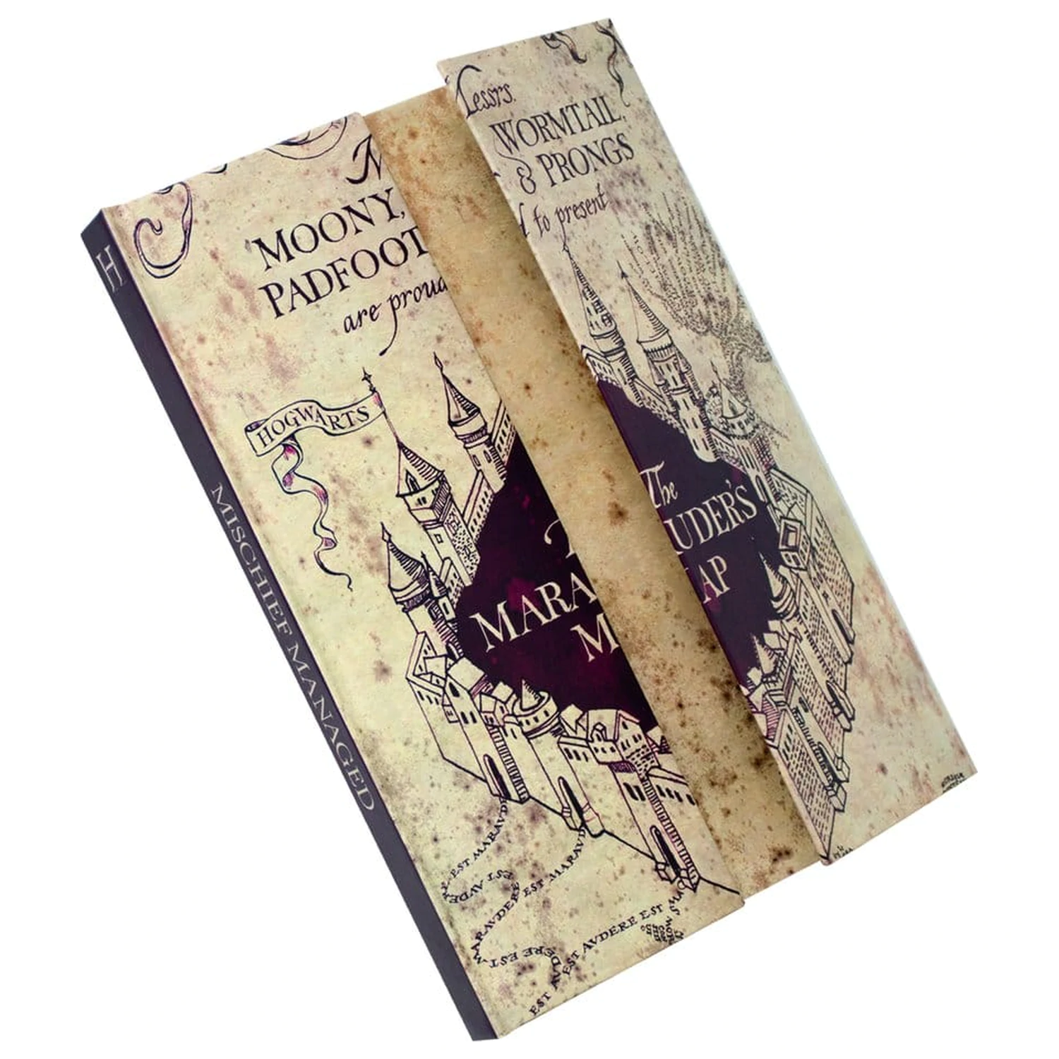 Harry PotterMarauder's Map A5 jegyzetfüzet  termékfotó