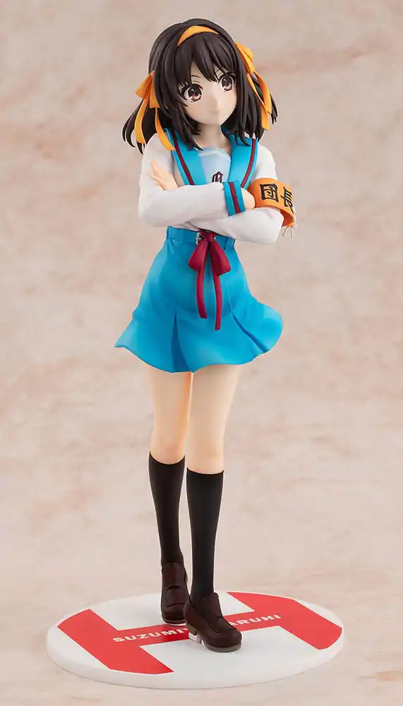 Haruhi Suzumiya Series 1/7 Haruhi Suzumiya Light Novel Ver. szobor figura 23 cm (Rerelease) termékfotó