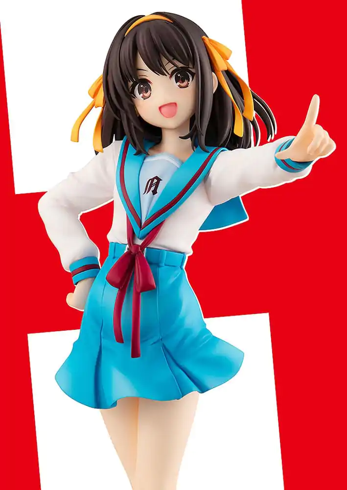 Haruhi Suzumiya Series 1/7 Haruhi Suzumiya Light Novel Ver. szobor figura 23 cm (Rerelease) termékfotó