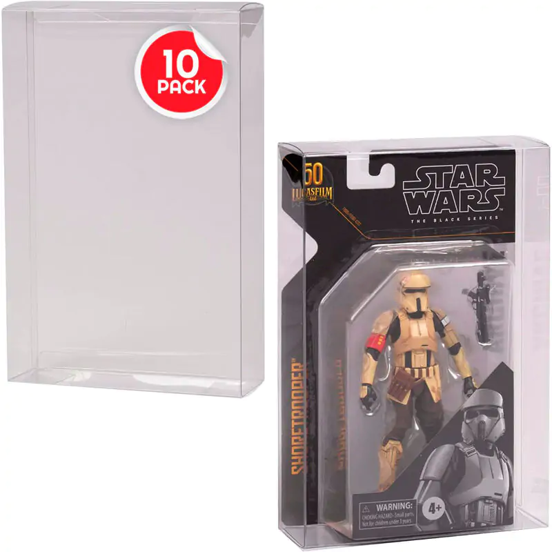 Hasbro Star Wars The Black Series 10 db-os protector védőtok csomag termékfotó