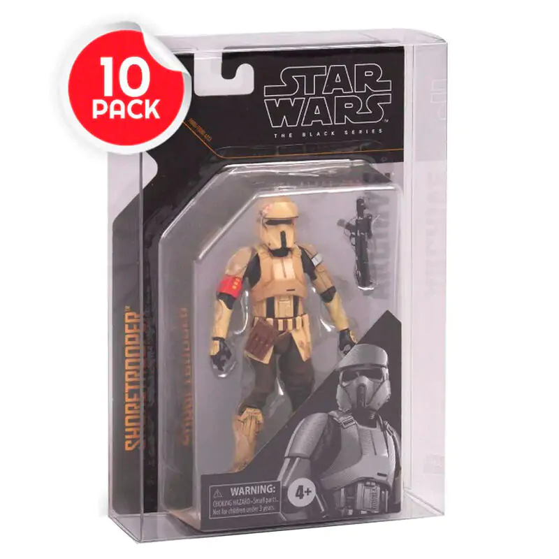 Hasbro Star Wars The Black Series 10 db-os protector védőtok csomag termékfotó