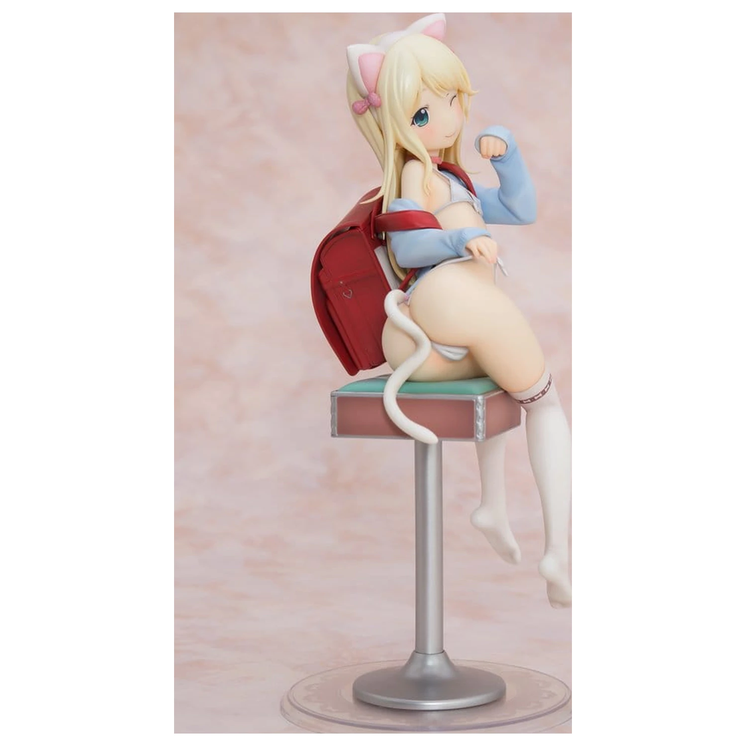 Hatsukoi Ribbon 1/6 Yuu White cat Ver. PVC figura 25 cm termékfotó