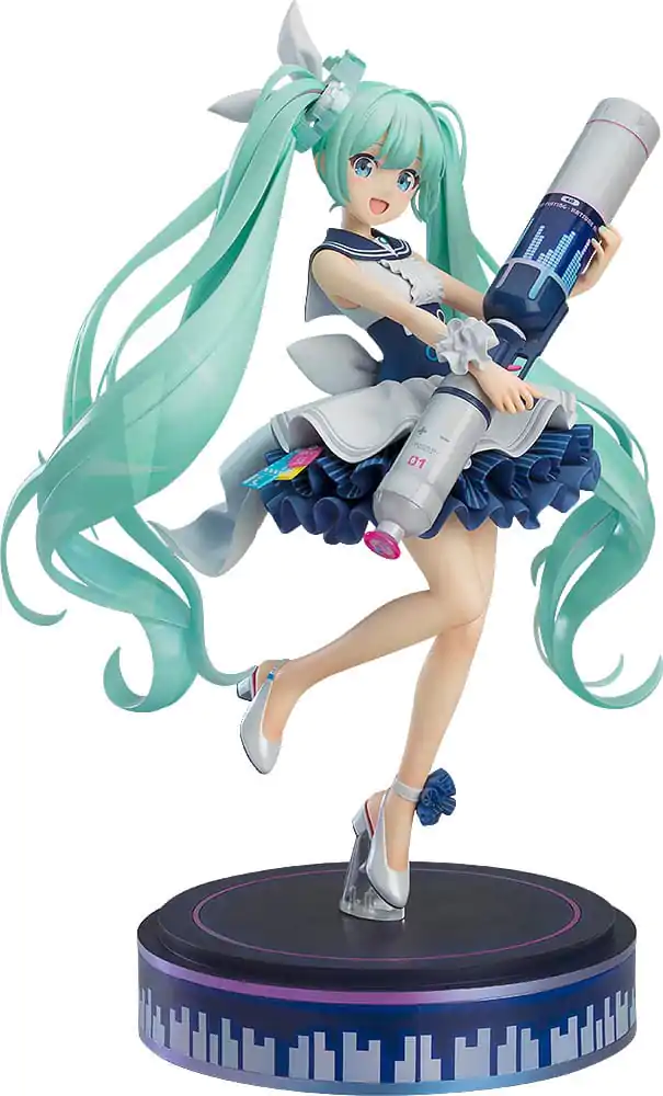 Hatsune Miku 1/7 Blue Archive Ver. PVC szobor figura 26 cm termékfotó