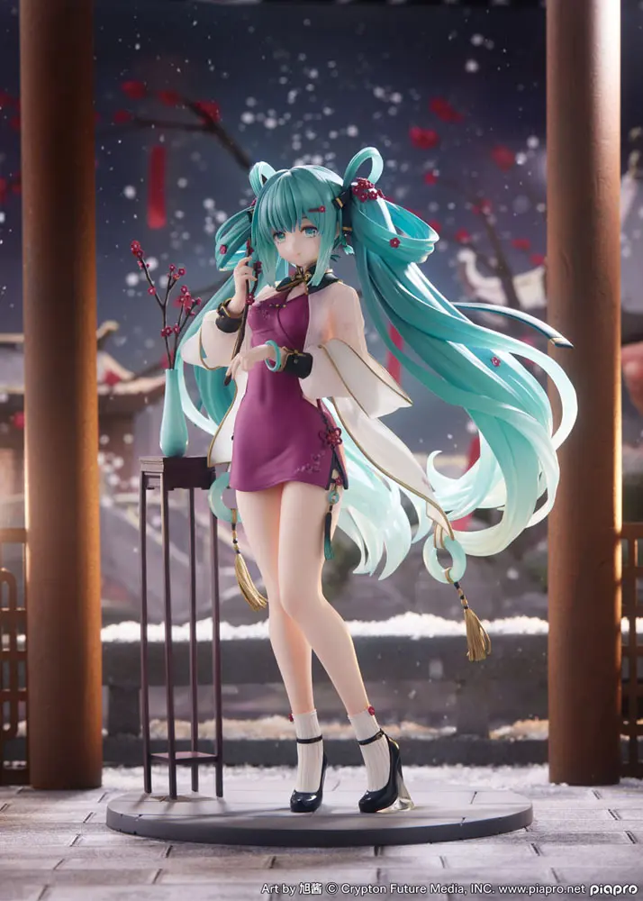 Hatsune Miku 1/7 Chinese New Year 2023 Ver. PVC szobor figura 25 cm termékfotó