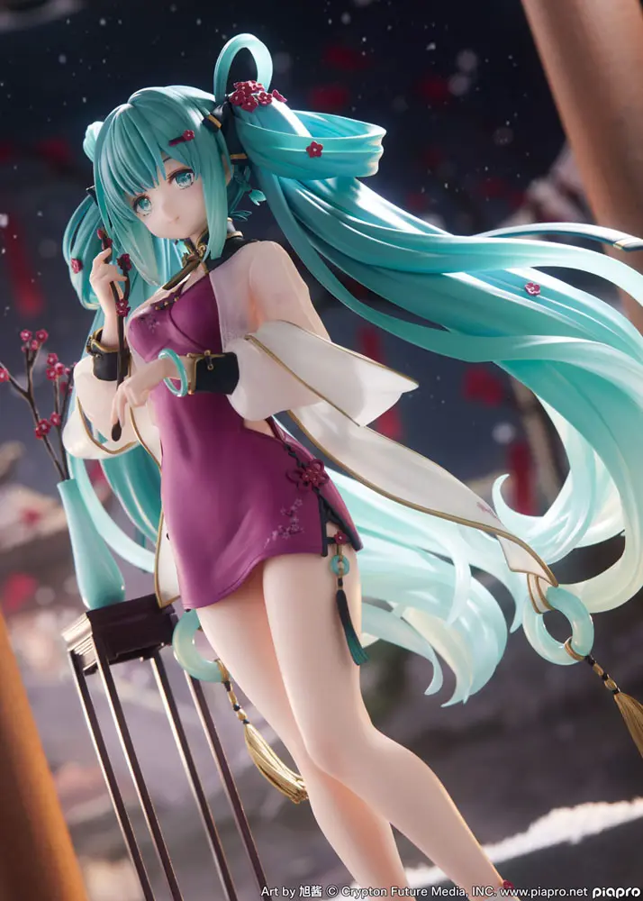 Hatsune Miku 1/7 Chinese New Year 2023 Ver. PVC szobor figura 25 cm termékfotó