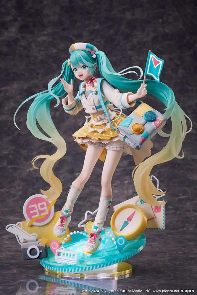 Hatsune Miku 1/7 Magical Mirai 2024 Ver. PVC szobor figura 25 cm termékfotó