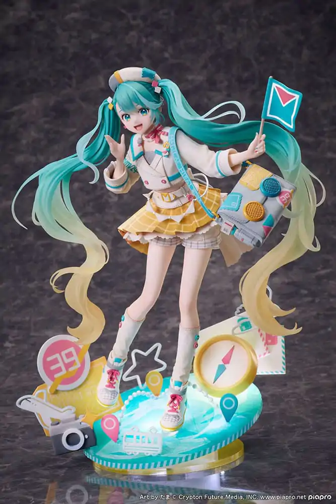 Hatsune Miku 1/7 Magical Mirai 2024 Ver. PVC szobor figura 25 cm termékfotó