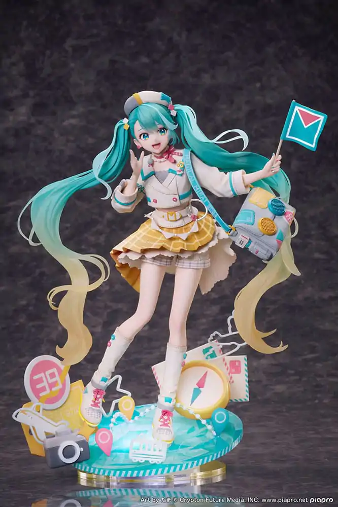 Hatsune Miku 1/7 Magical Mirai 2024 Ver. PVC szobor figura 25 cm termékfotó