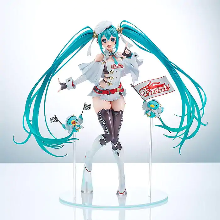 Hatsune Miku 1/7 Racing Miku: 2023 Ver. PVC szobor figura 24 cm termékfotó