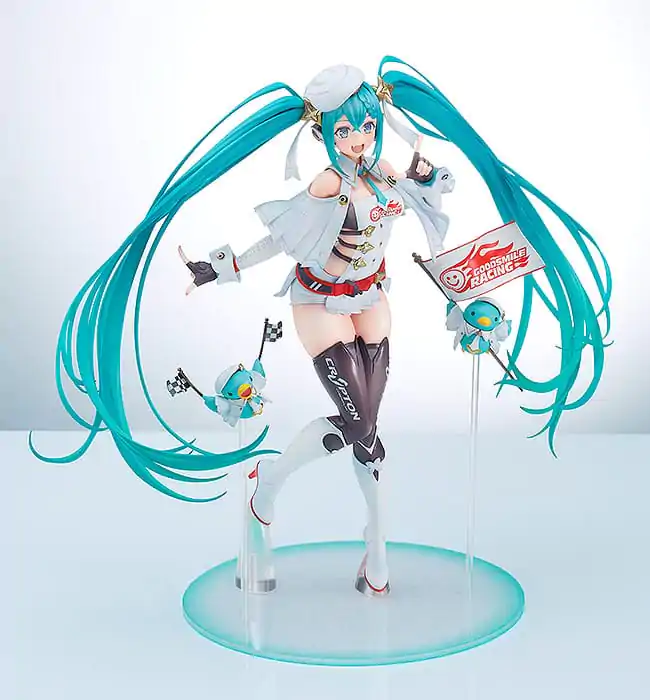 Hatsune Miku 1/7 Racing Miku: 2023 Ver. PVC szobor figura 24 cm termékfotó