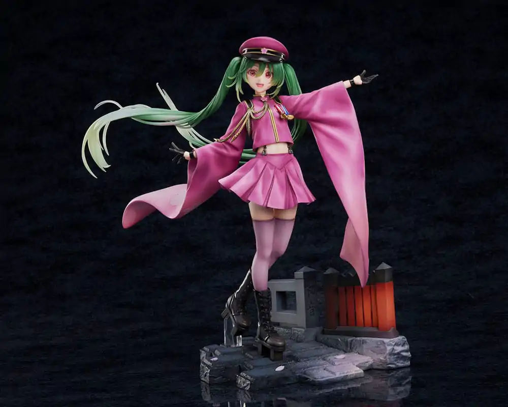 Hatsune Miku 1/7 Senbonzakura 10th Anniversary Ver. PVC szobor figura 24 cm termékfotó