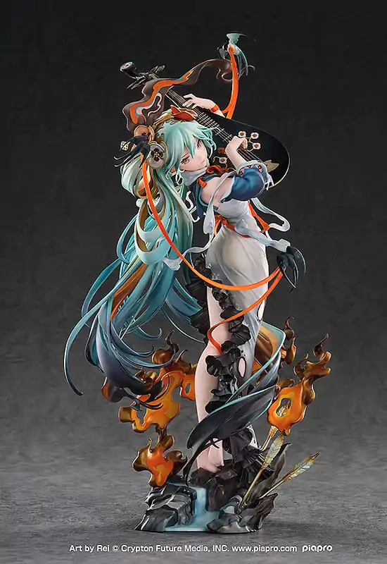 Hatsune Miku 1/7 Shimian Maifu Ver. PVC szobor figura 29 cm termékfotó