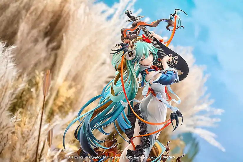 Hatsune Miku 1/7 Shimian Maifu Ver. PVC szobor figura 29 cm termékfotó