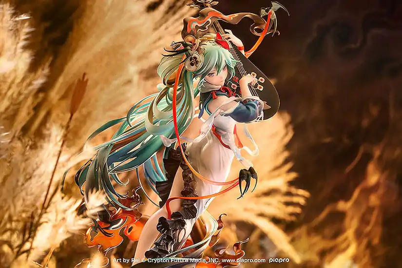Hatsune Miku 1/7 Shimian Maifu Ver. PVC szobor figura 29 cm termékfotó