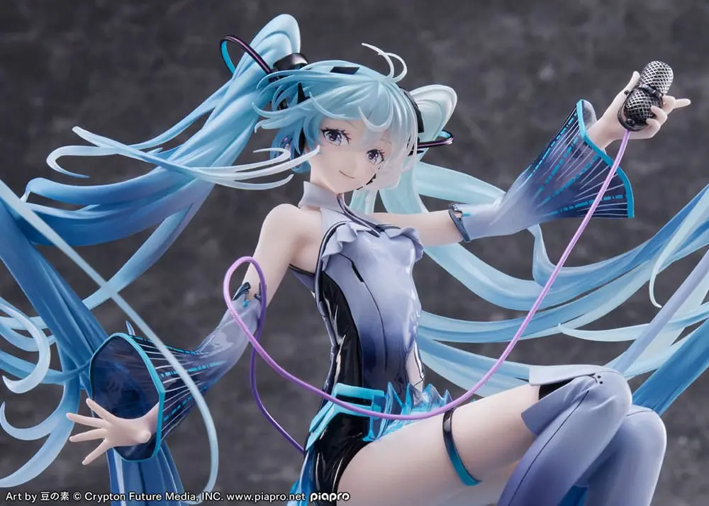 Hatsune Miku 1/7 Techno-Magic Ver. PVC szobor figura 25 cm termékfotó