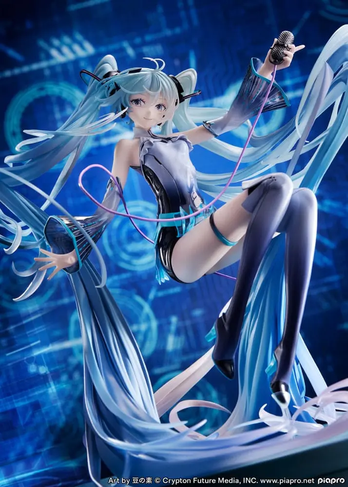 Hatsune Miku 1/7 Techno-Magic Ver. PVC szobor figura 25 cm termékfotó