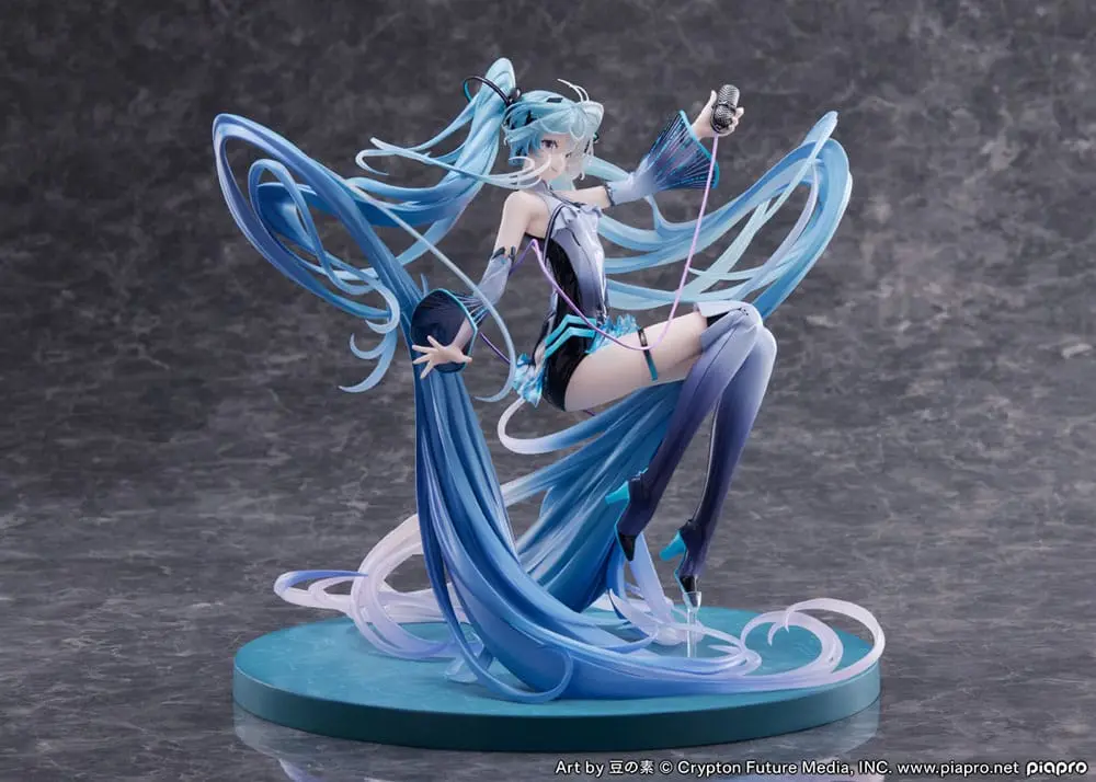 Hatsune Miku 1/7 Techno-Magic Ver. PVC szobor figura 25 cm termékfotó