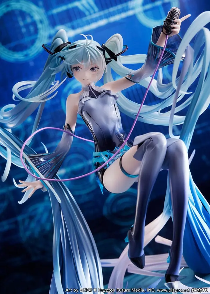 Hatsune Miku 1/7 Techno-Magic Ver. PVC szobor figura 25 cm termékfotó