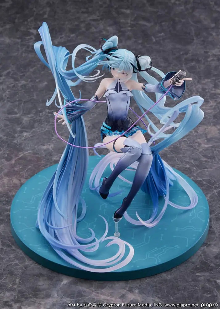 Hatsune Miku 1/7 Techno-Magic Ver. PVC szobor figura 25 cm termékfotó