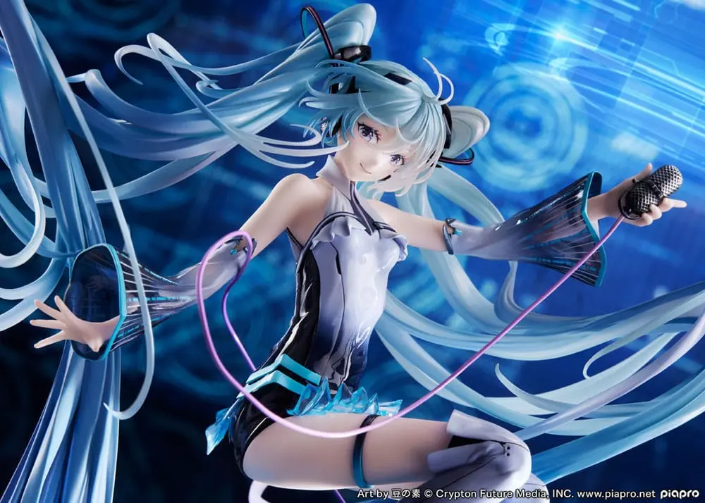 Hatsune Miku 1/7 Techno-Magic Ver. PVC szobor figura 25 cm termékfotó