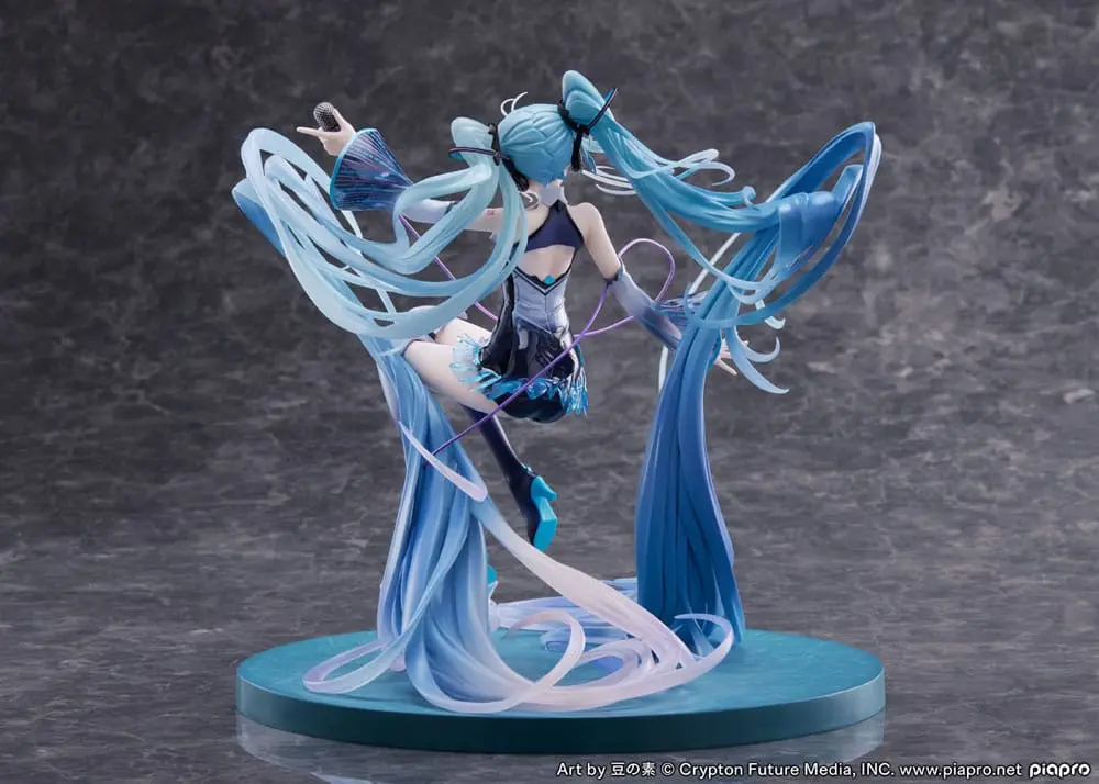 Hatsune Miku 1/7 Techno-Magic Ver. PVC szobor figura 25 cm termékfotó