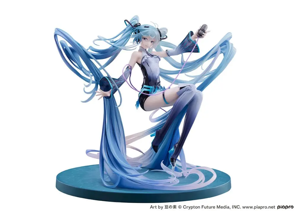 Hatsune Miku 1/7 Techno-Magic Ver. PVC szobor figura 25 cm termékfotó