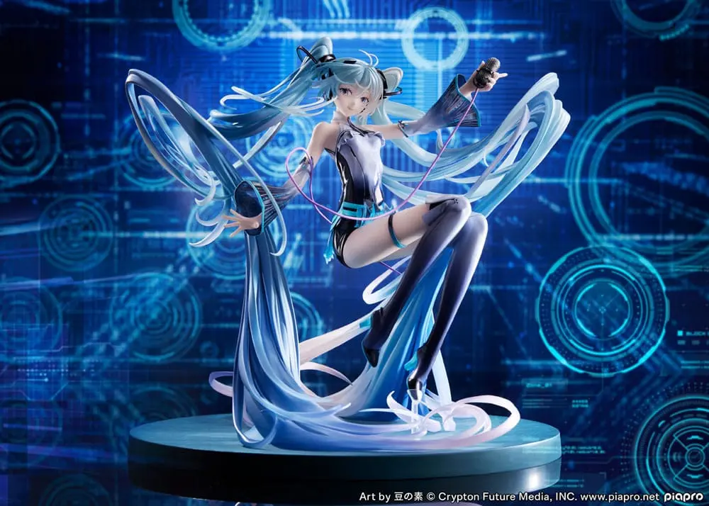 Hatsune Miku 1/7 Techno-Magic Ver. PVC szobor figura 25 cm termékfotó