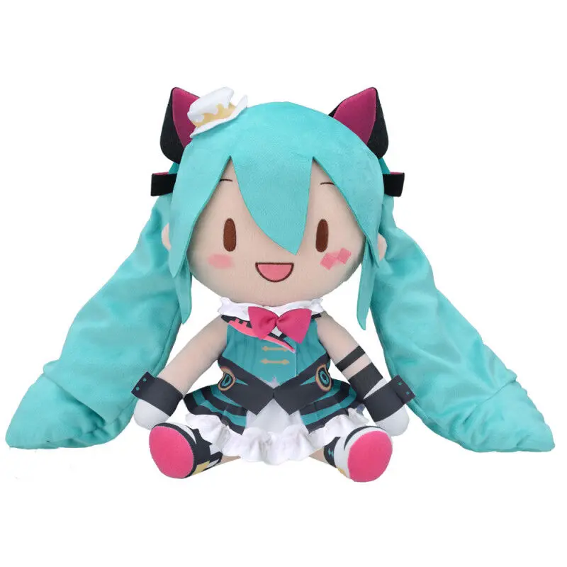 Hatsune Miku 2019 Hatsune Miku Fluffy plüss 30cm termékfotó