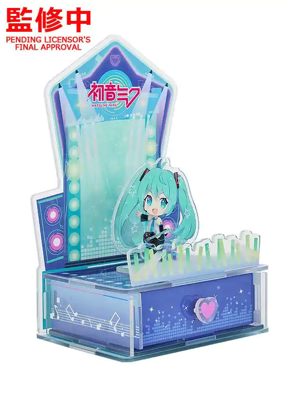 Hatsune Miku Acrylic Character Vocal Series 01: Hatsune Miku Diorama tartó termékfotó