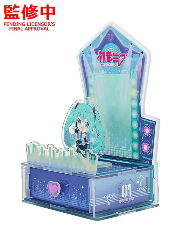 Hatsune Miku Acrylic Character Vocal Series 01: Hatsune Miku Diorama tartó termékfotó