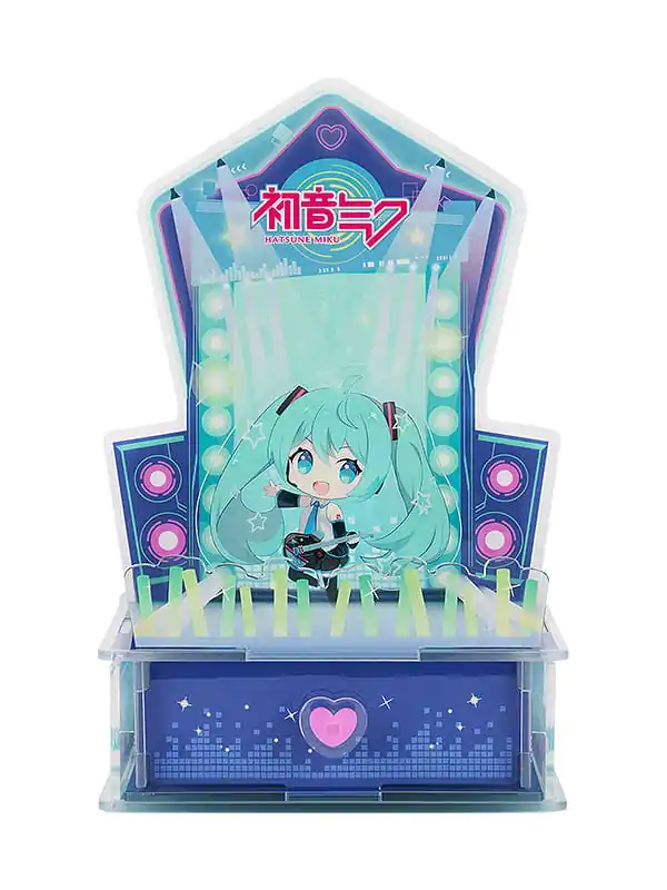 Hatsune Miku Acrylic Character Vocal Series 01: Hatsune Miku Diorama tartó termékfotó