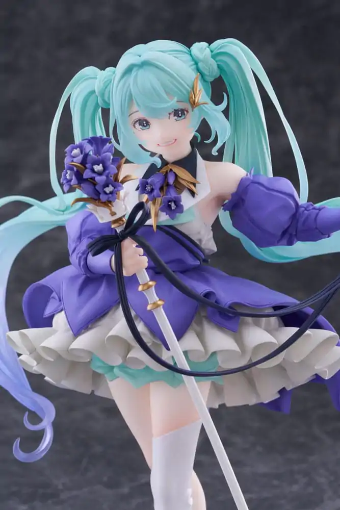 Hatsune Miku AMP Hatsune Miku Birthday 2024 Ver. PVC szobor figura 21 cm termékfotó