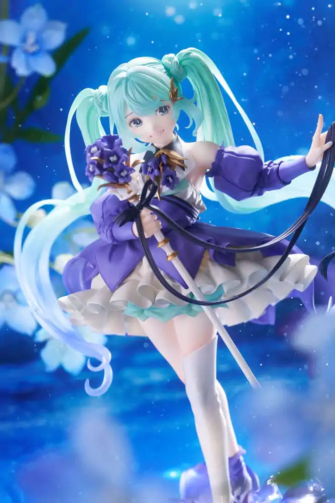 Hatsune Miku AMP Hatsune Miku Birthday 2024 Ver. PVC szobor figura 21 cm termékfotó
