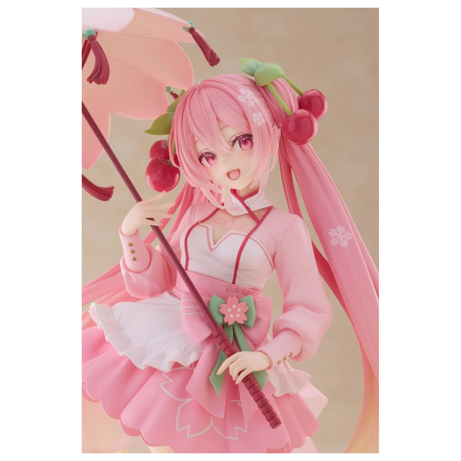 Hatsune Miku AMP Newley Written Sakura Miku Sakura Dress Ver. PVC szobor figura 21 cm termékfotó