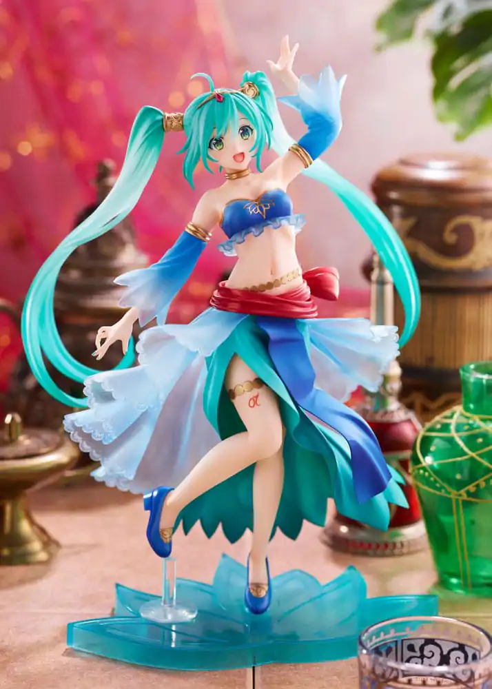 Hatsune Miku AMP Princess Arabian Ver. PVC szobor figura 18 cm termékfotó