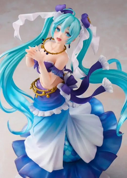 Hatsune Miku AMP Princess Mermaid Ver. PVC szobor figura 21 cm termékfotó
