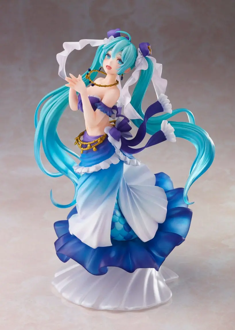 Hatsune Miku AMP Princess Mermaid Ver. PVC szobor figura 21 cm termékfotó