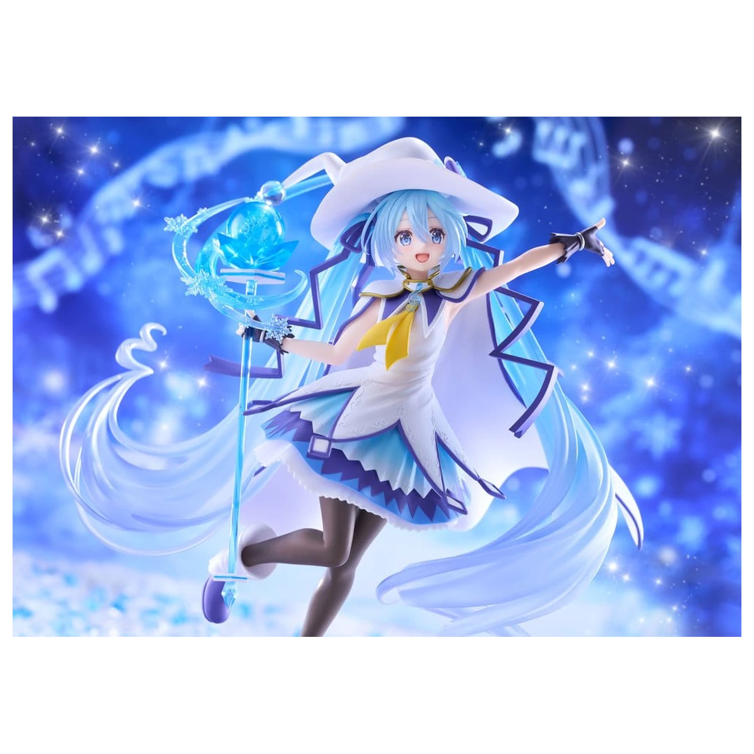 Hatsune Miku AMP+ PVC figura Snow Miku All Stars 2014 Ver. 25 cm termékfotó