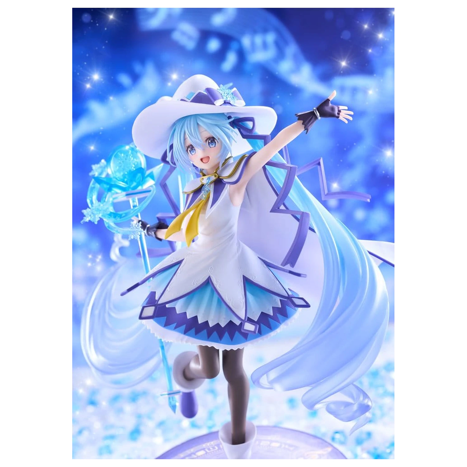 Hatsune Miku AMP+ PVC figura Snow Miku All Stars 2014 Ver. 25 cm termékfotó