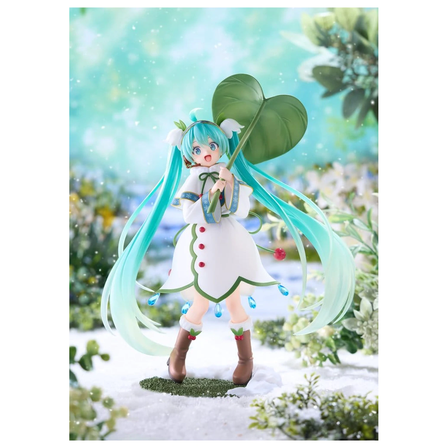 Hatsune Miku AMP+ PVC figura Snow Miku All Stars 2015 Ver. 22 cm termékfotó