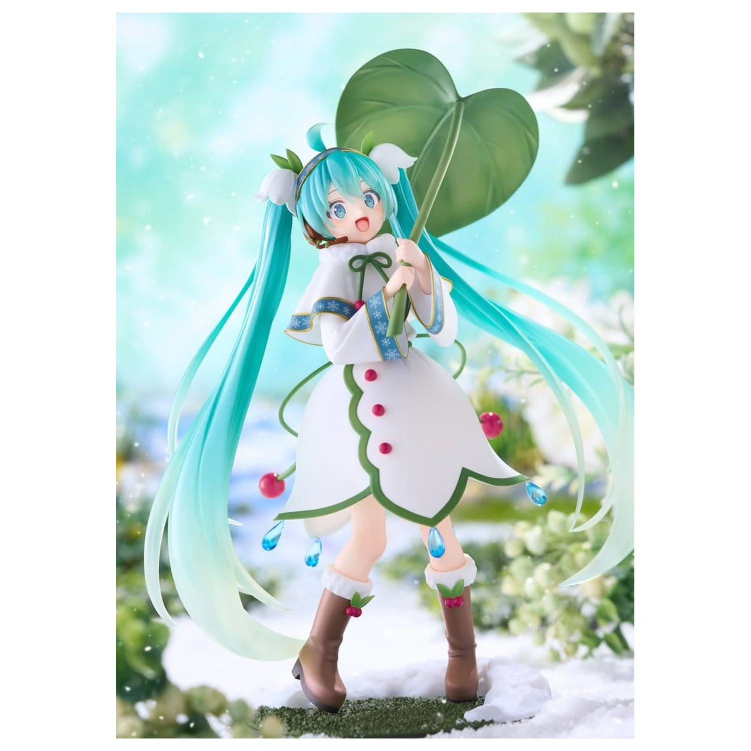 Hatsune Miku AMP+ PVC figura Snow Miku All Stars 2015 Ver. 22 cm termékfotó