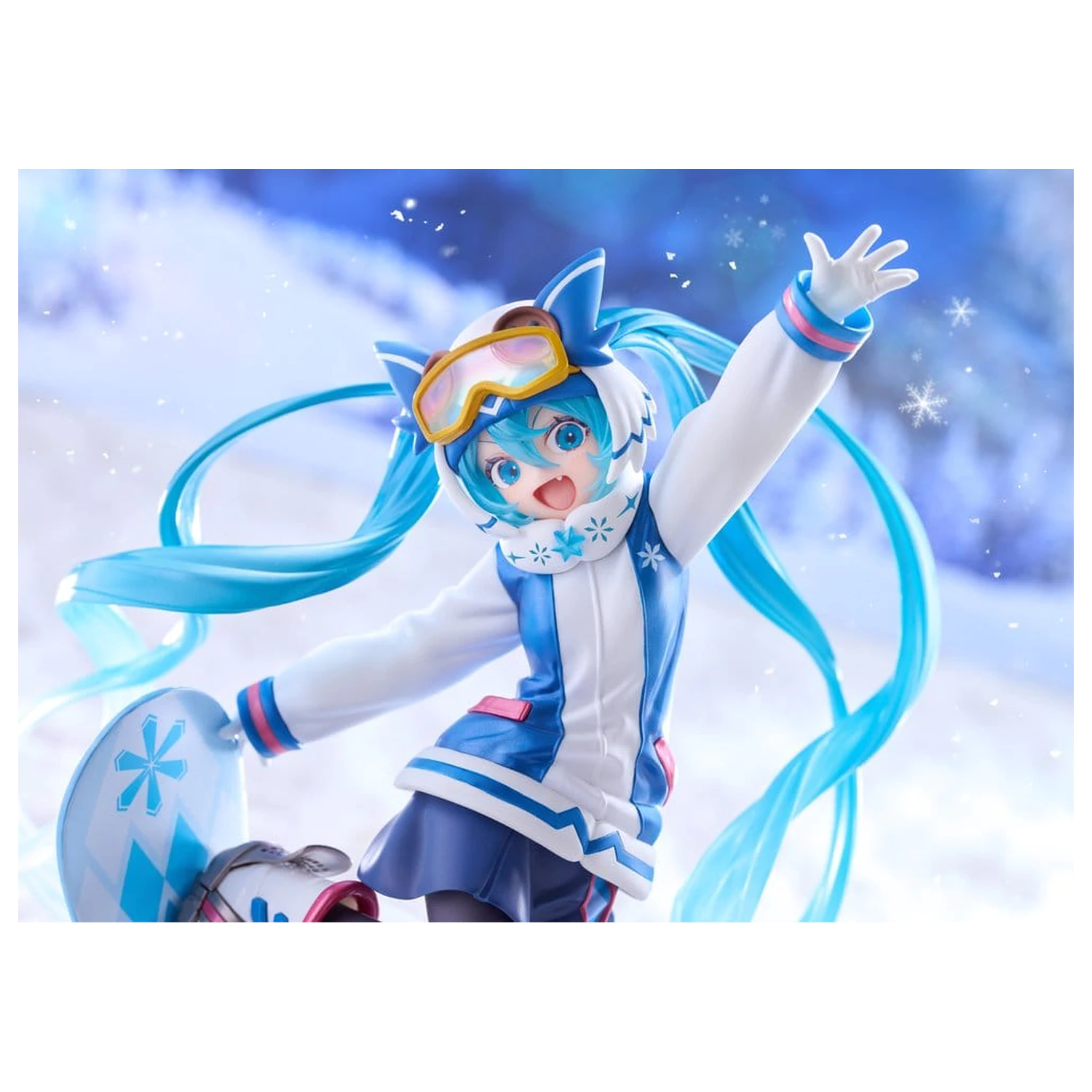 Hatsune Miku AMP+ PVC figura Snow Miku All Stars 2016 Ver. 23 cm termékfotó