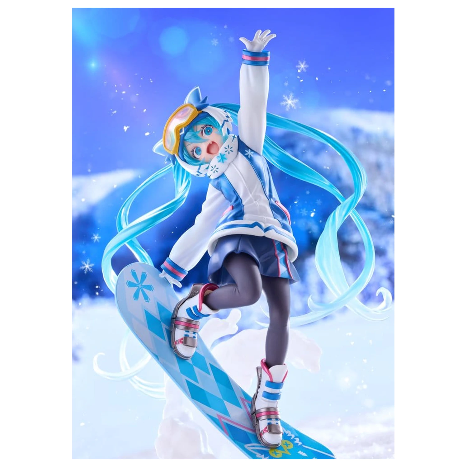 Hatsune Miku AMP+ PVC figura Snow Miku All Stars 2016 Ver. 23 cm termékfotó