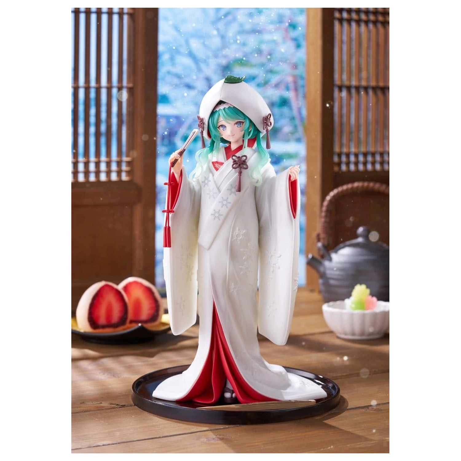 Hatsune Miku AMP+ Snow Miku All Stars 2013 Ver. PVC figura 23 cm termékfotó