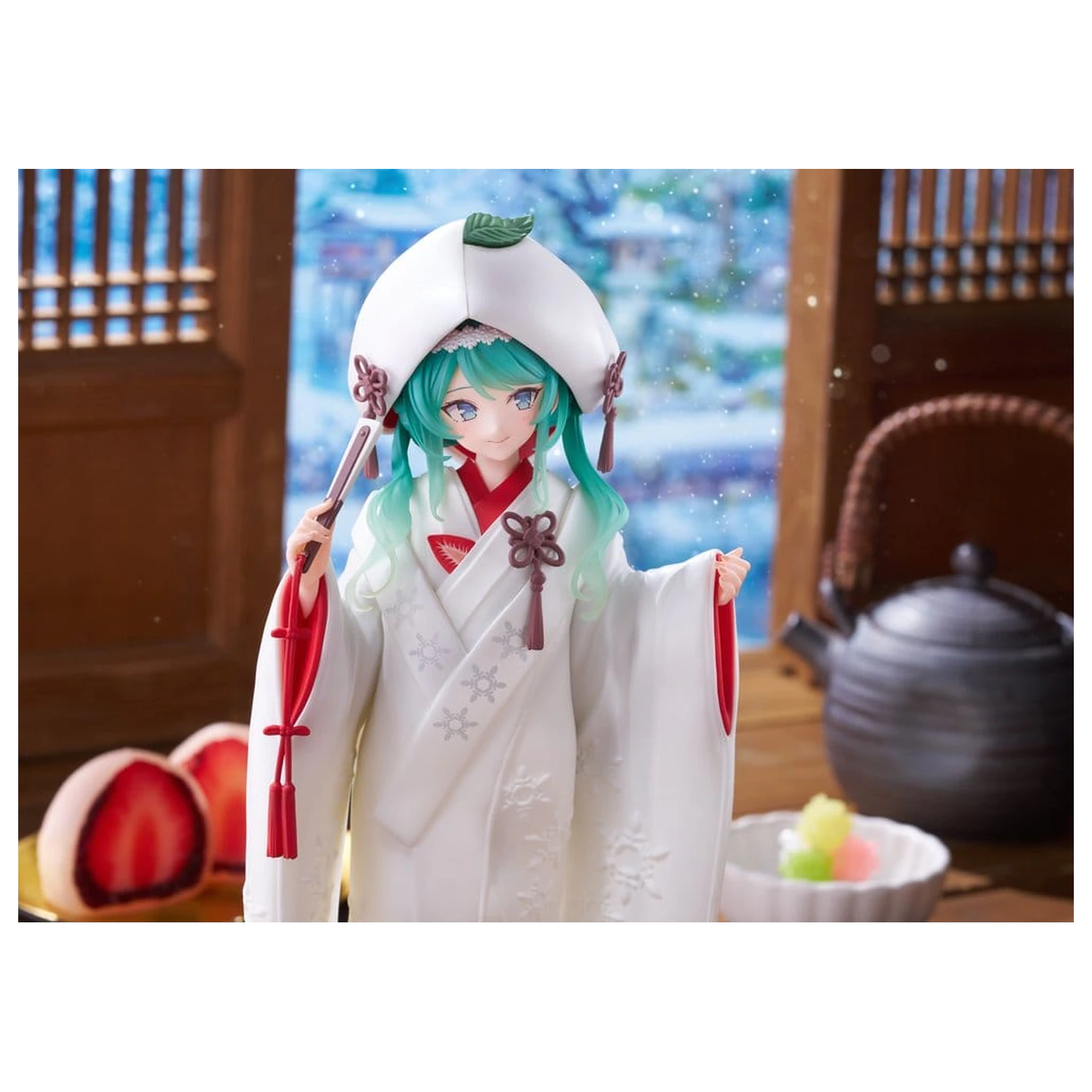 Hatsune Miku AMP+ Snow Miku All Stars 2013 Ver. PVC figura 23 cm termékfotó