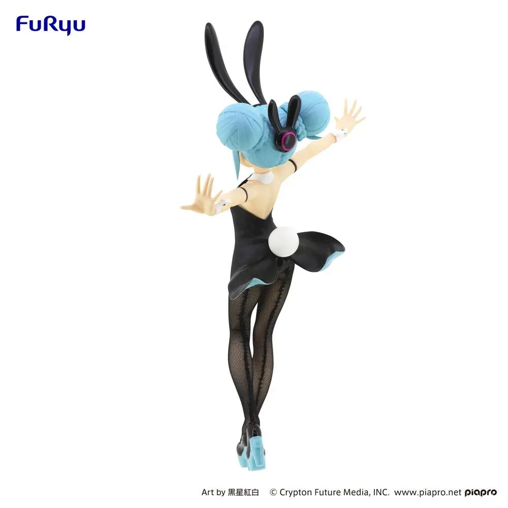 Hatsune Miku BiCute Bunnies Hatsune Miku Black Ver. PVC szobor figura 30 cm termékfotó